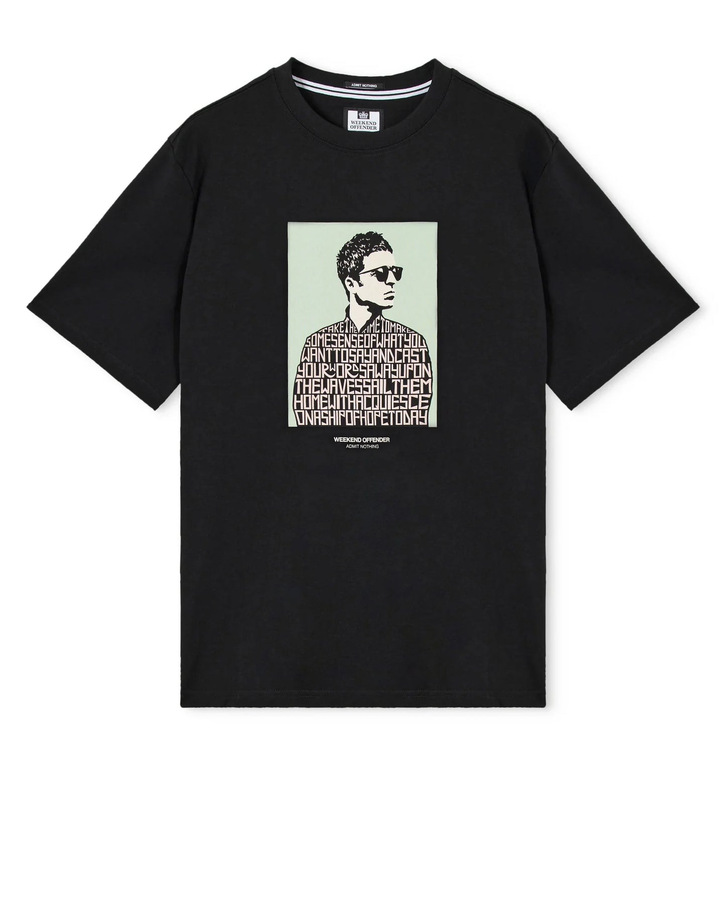 Weekend Offender Camden Graphic T-Shirt Black - RD1 Clothing