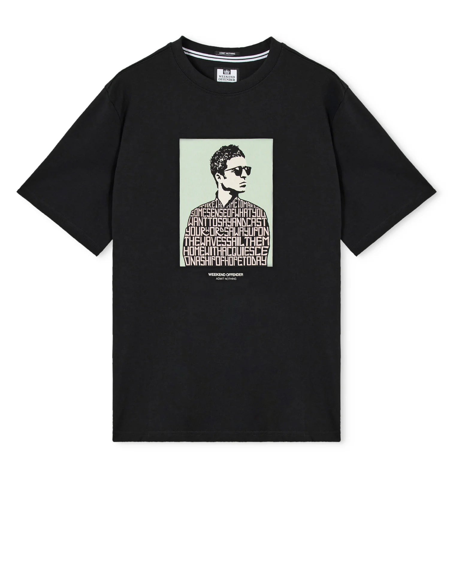 Weekend Offender Camden Graphic T-Shirt Black - RD1 Clothing