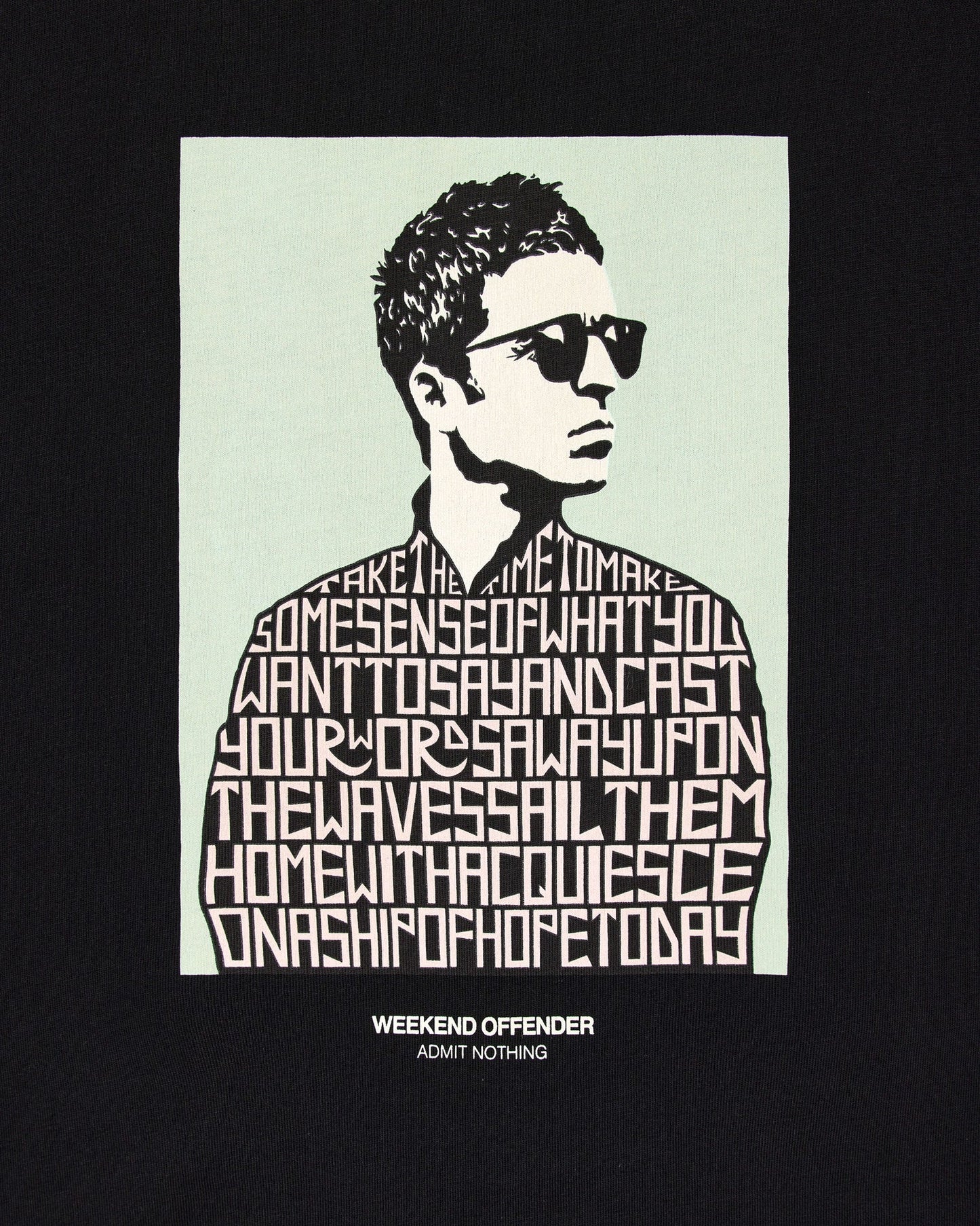 Weekend Offender Camden Graphic T-Shirt Black - RD1 Clothing