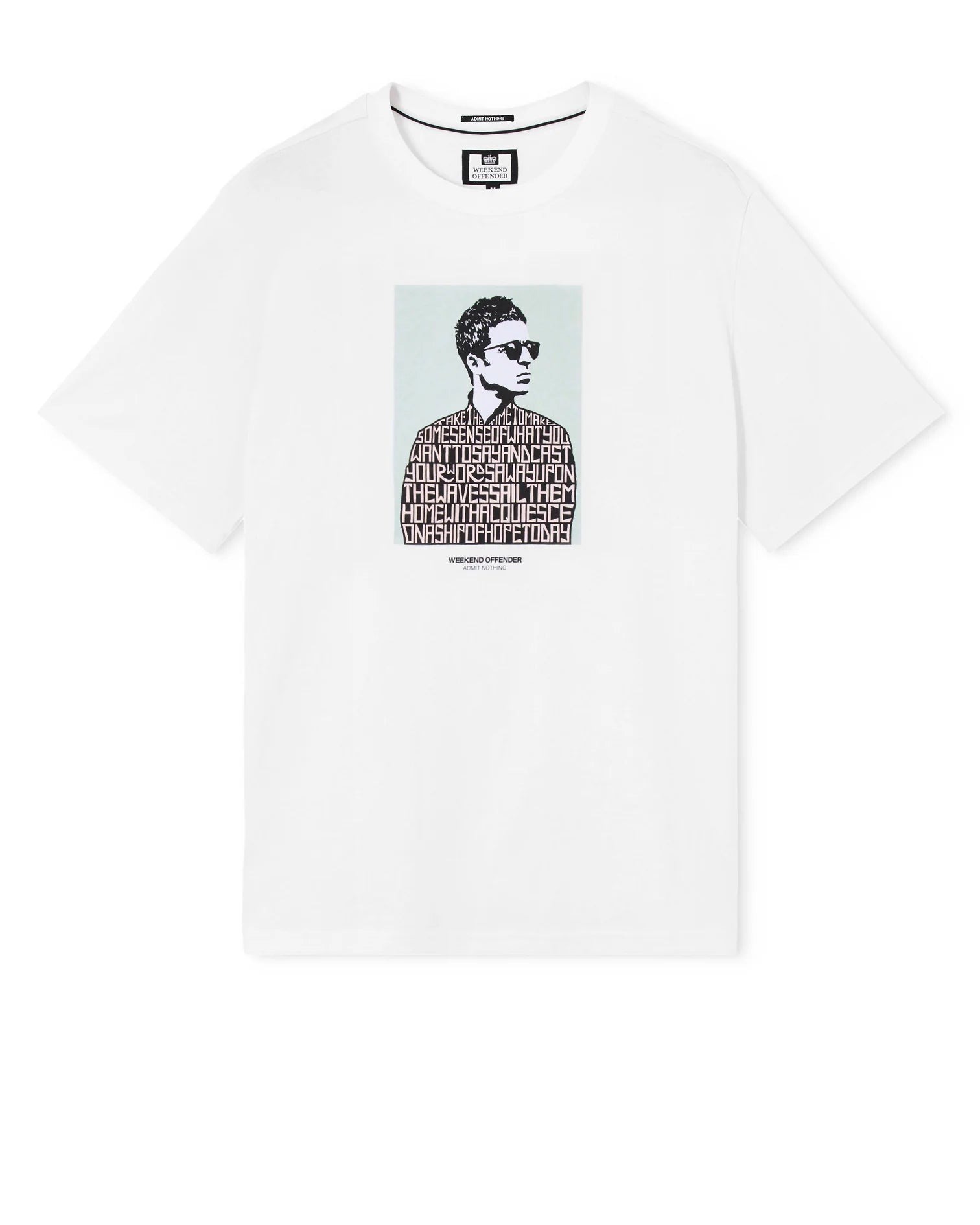 Weekend Offender Camden Graphic T-Shirt White - RD1 Clothing