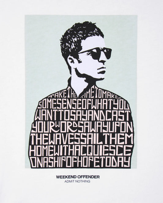 Weekend Offender Camden Graphic T-Shirt White - RD1 Clothing