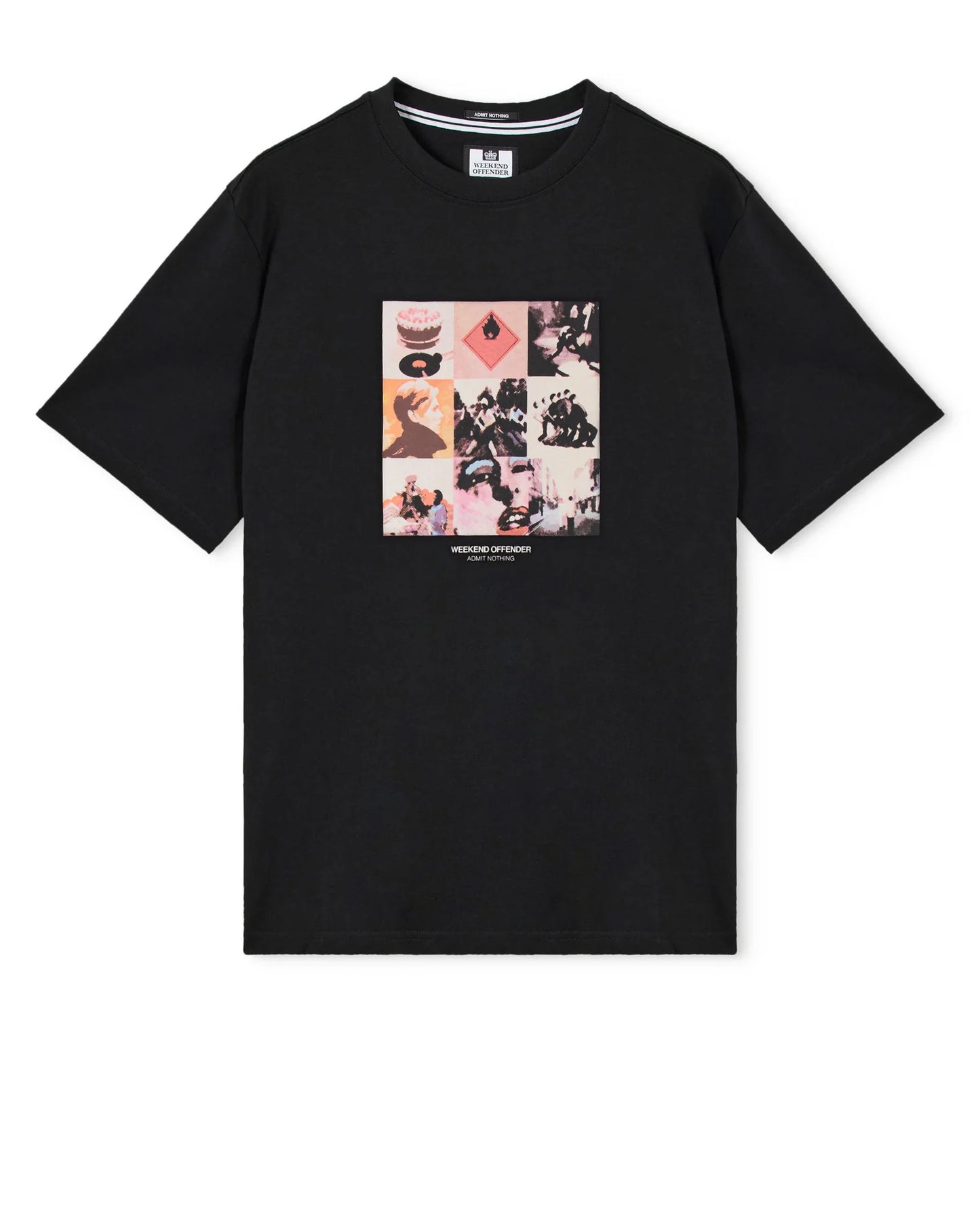 Weekend Offender Low Graphic T-Shirt Black - RD1 Clothing