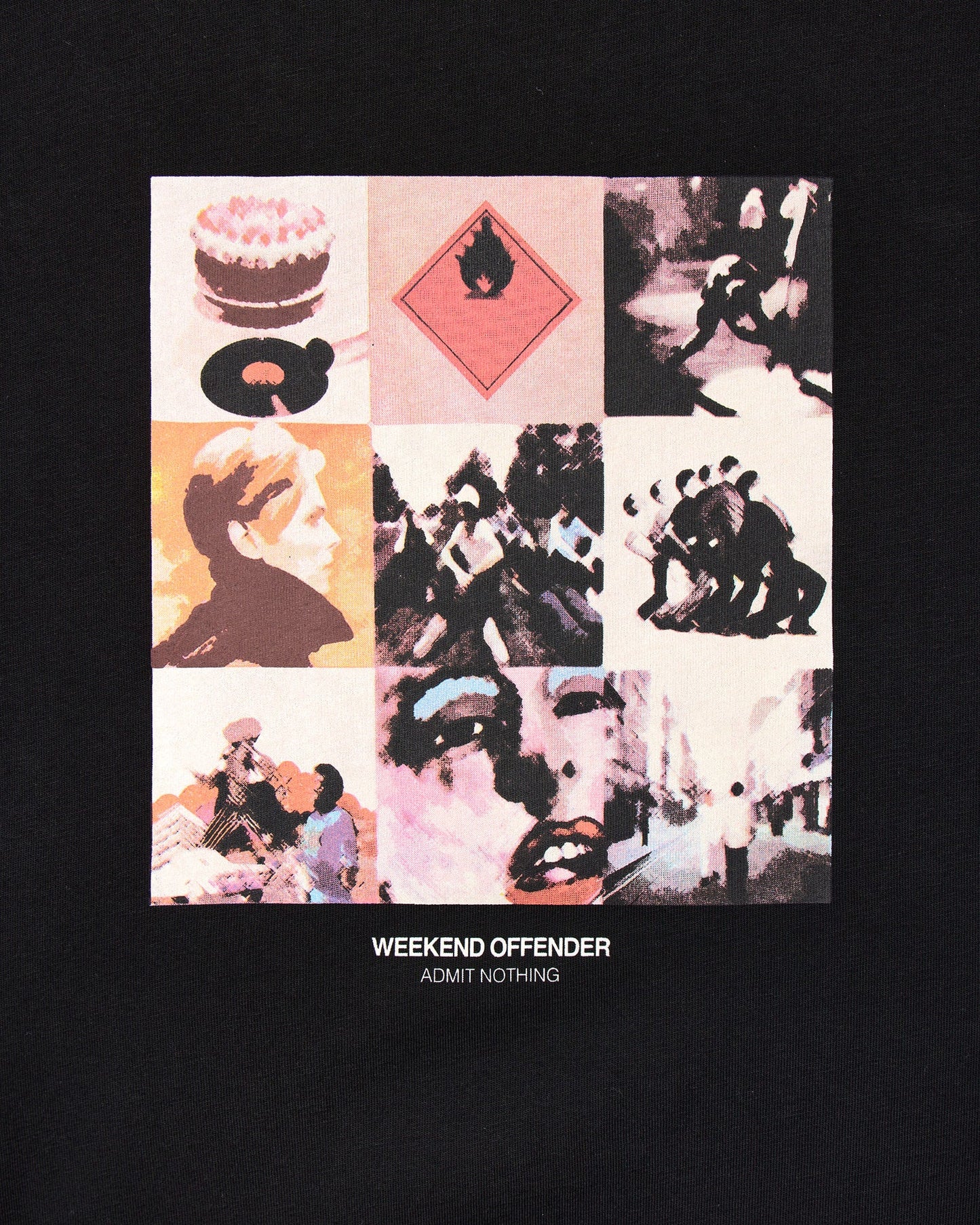 Weekend Offender Low Graphic T-Shirt Black - RD1 Clothing