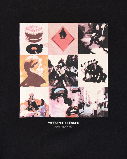 Weekend Offender Low Graphic T-Shirt Black - RD1 Clothing