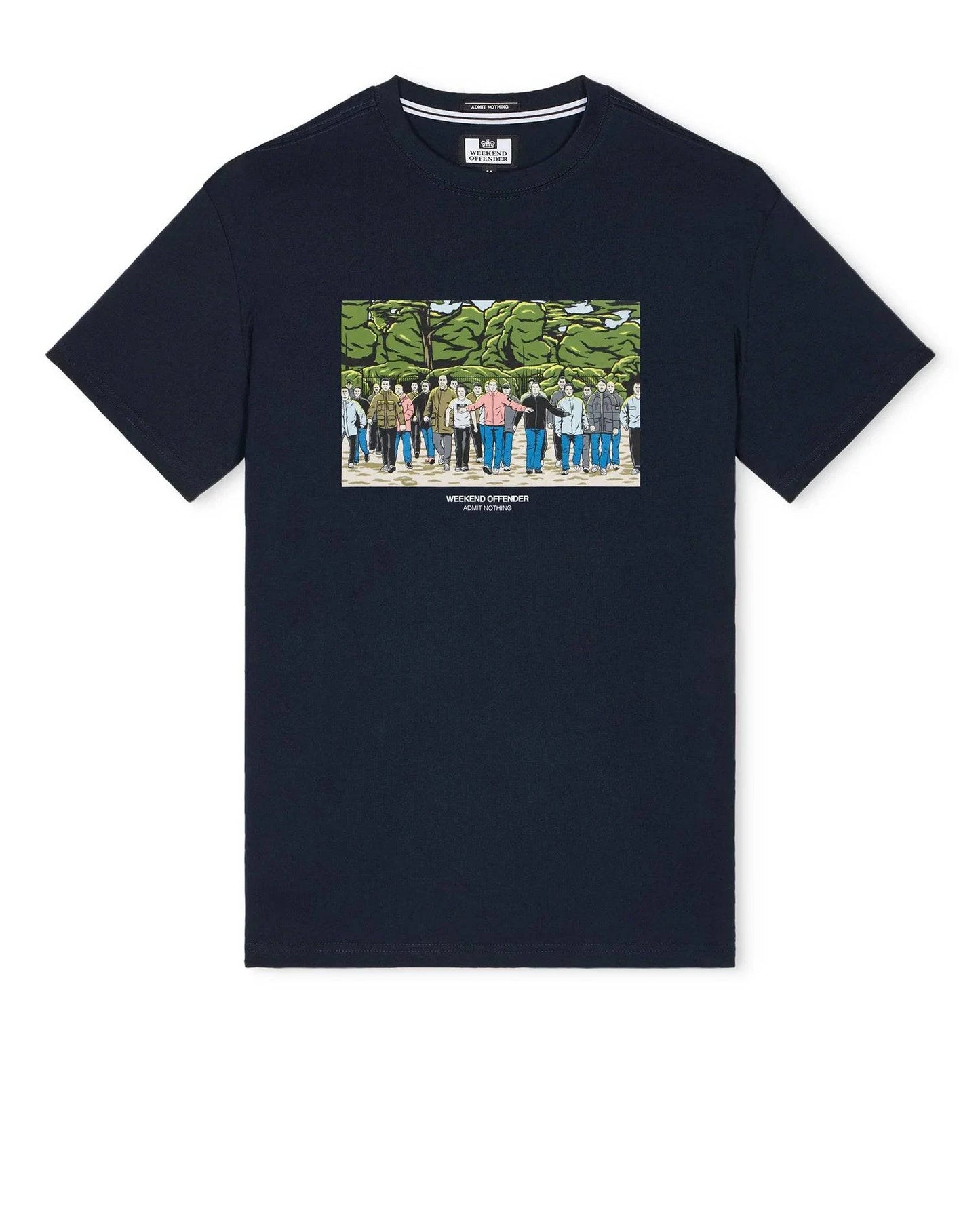 Weekend Offender GSE Graphic T-Shirt Navy - RD1 Clothing