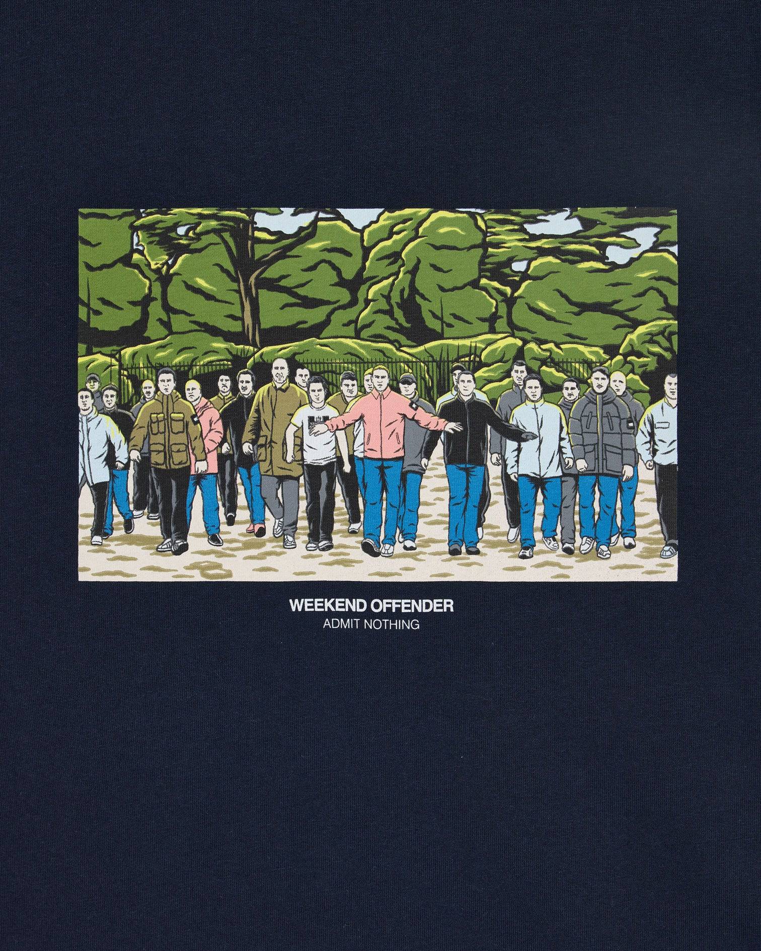 Weekend Offender GSE Graphic T-Shirt Navy - RD1 Clothing
