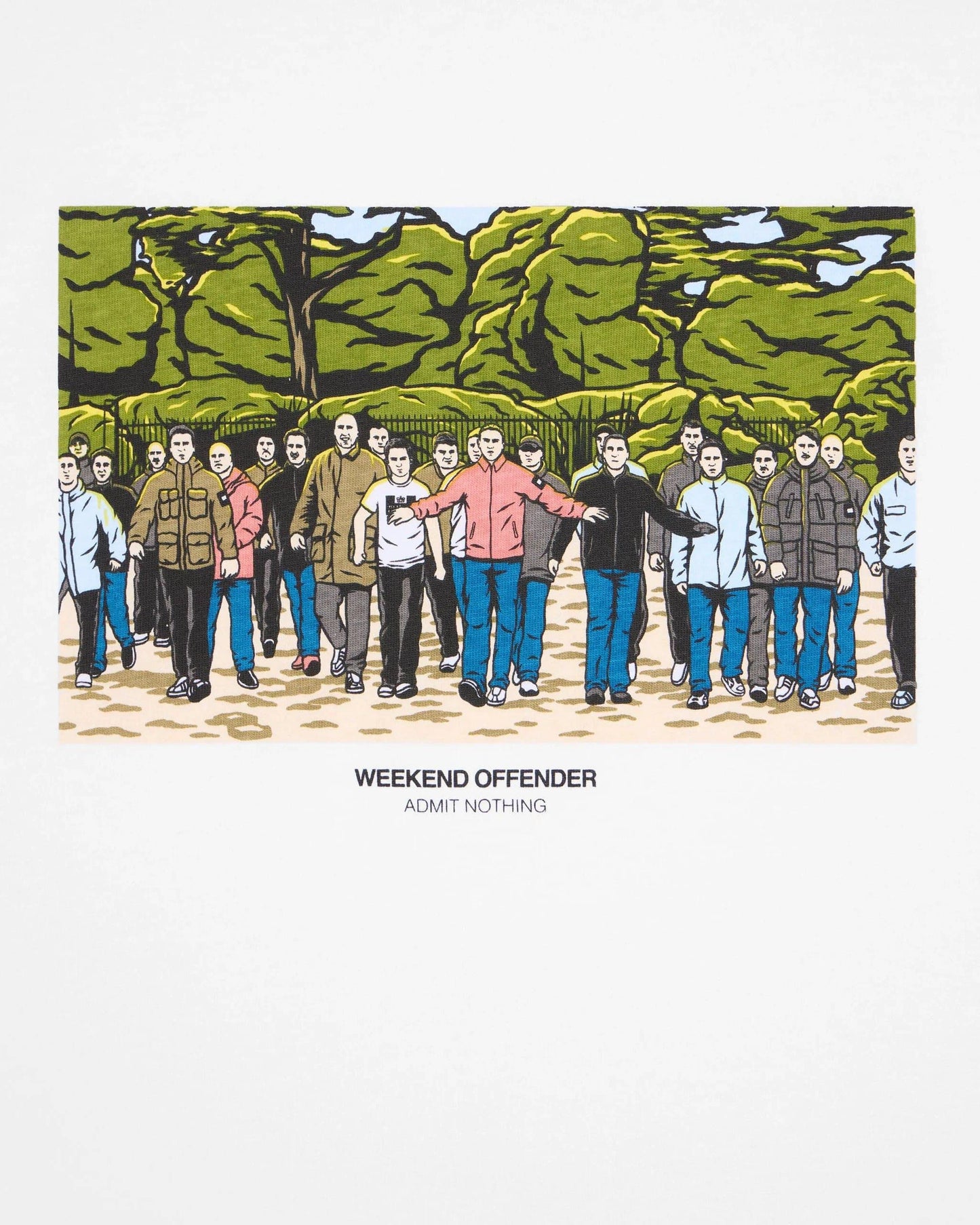 Weekend Offender GSE Graphic T-Shirt White - RD1 Clothing