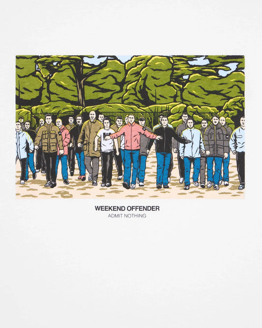 Weekend Offender GSE Graphic T-Shirt White - RD1 Clothing