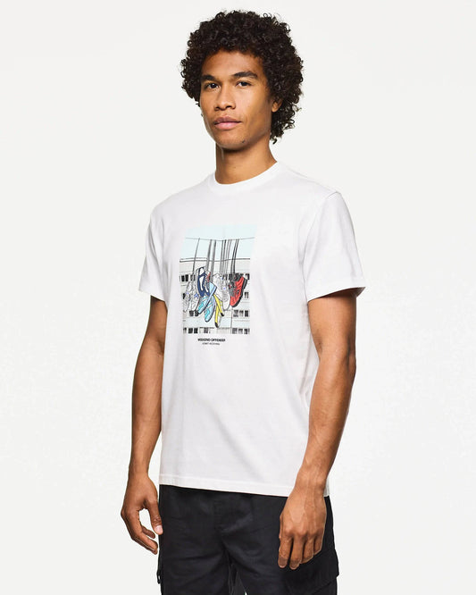 Weekend Offender Battle Lines Graphic T-Shirt White - RD1 Clothing
