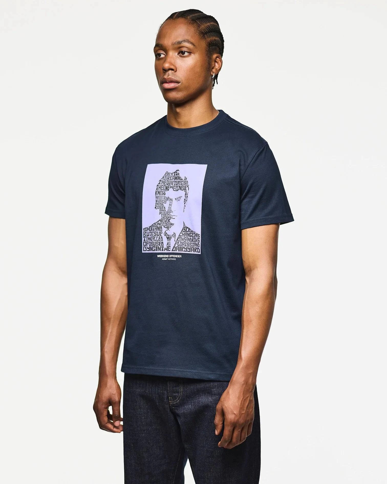 Weekend Offender Dreamin' Graphic T-Shirt Navy - RD1 Clothing