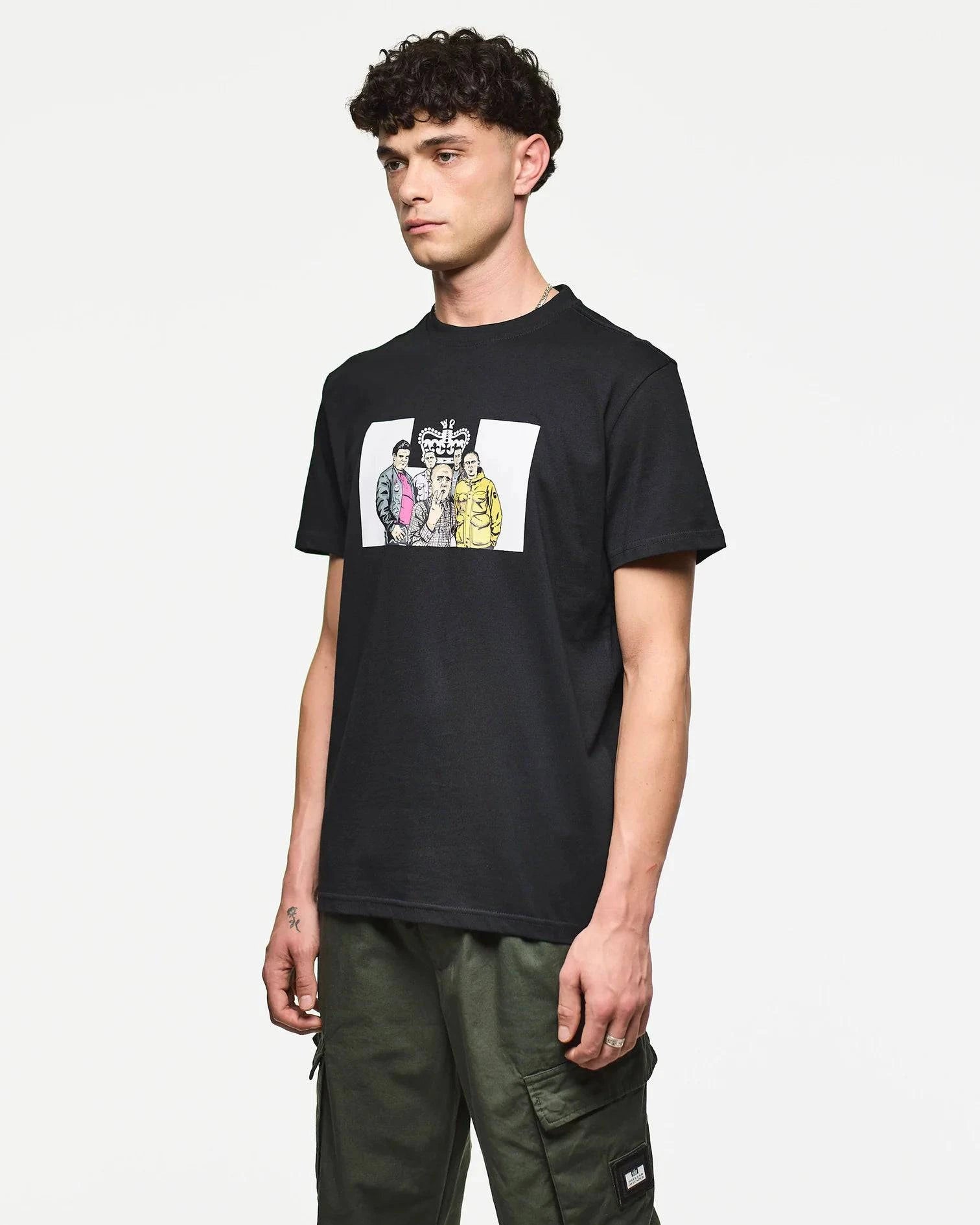 Weekend Offender T.I.E. Graphic T-Shirt Black - RD1 Clothing