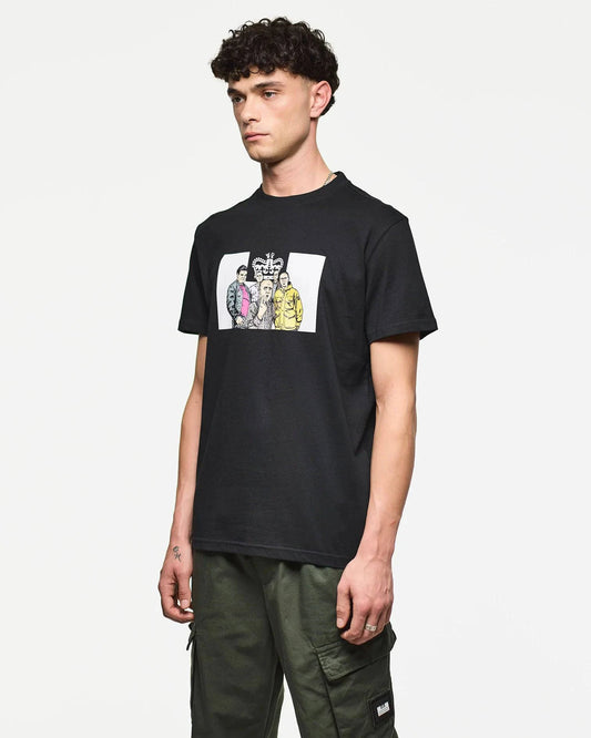 Weekend Offender T.I.E. Graphic T-Shirt Black - RD1 Clothing