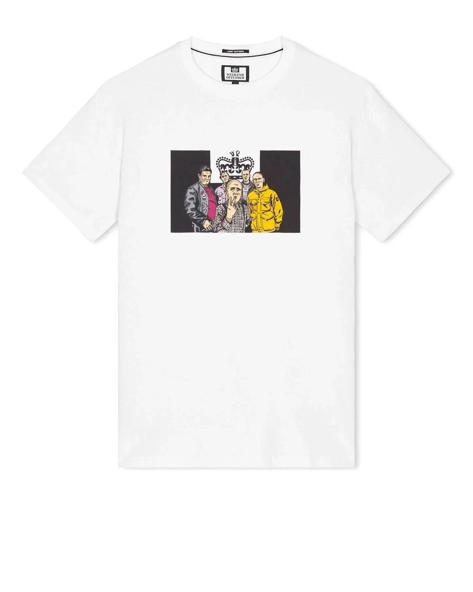 Weekend Offender T.I.E. Graphic T-Shirt White - RD1 Clothing
