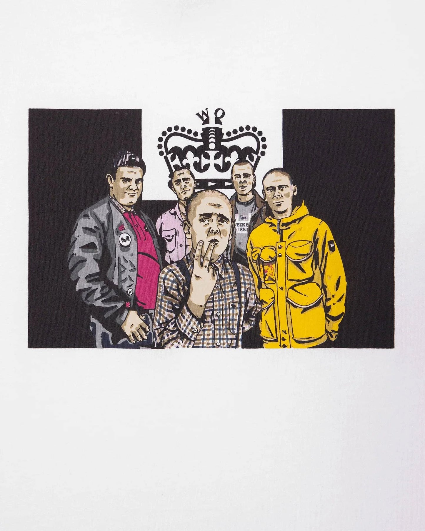 Weekend Offender T.I.E. Graphic T-Shirt White - RD1 Clothing