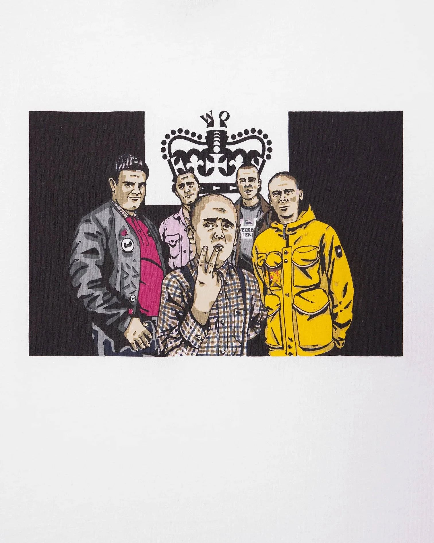 Weekend Offender T.I.E. Graphic T-Shirt White - RD1 Clothing
