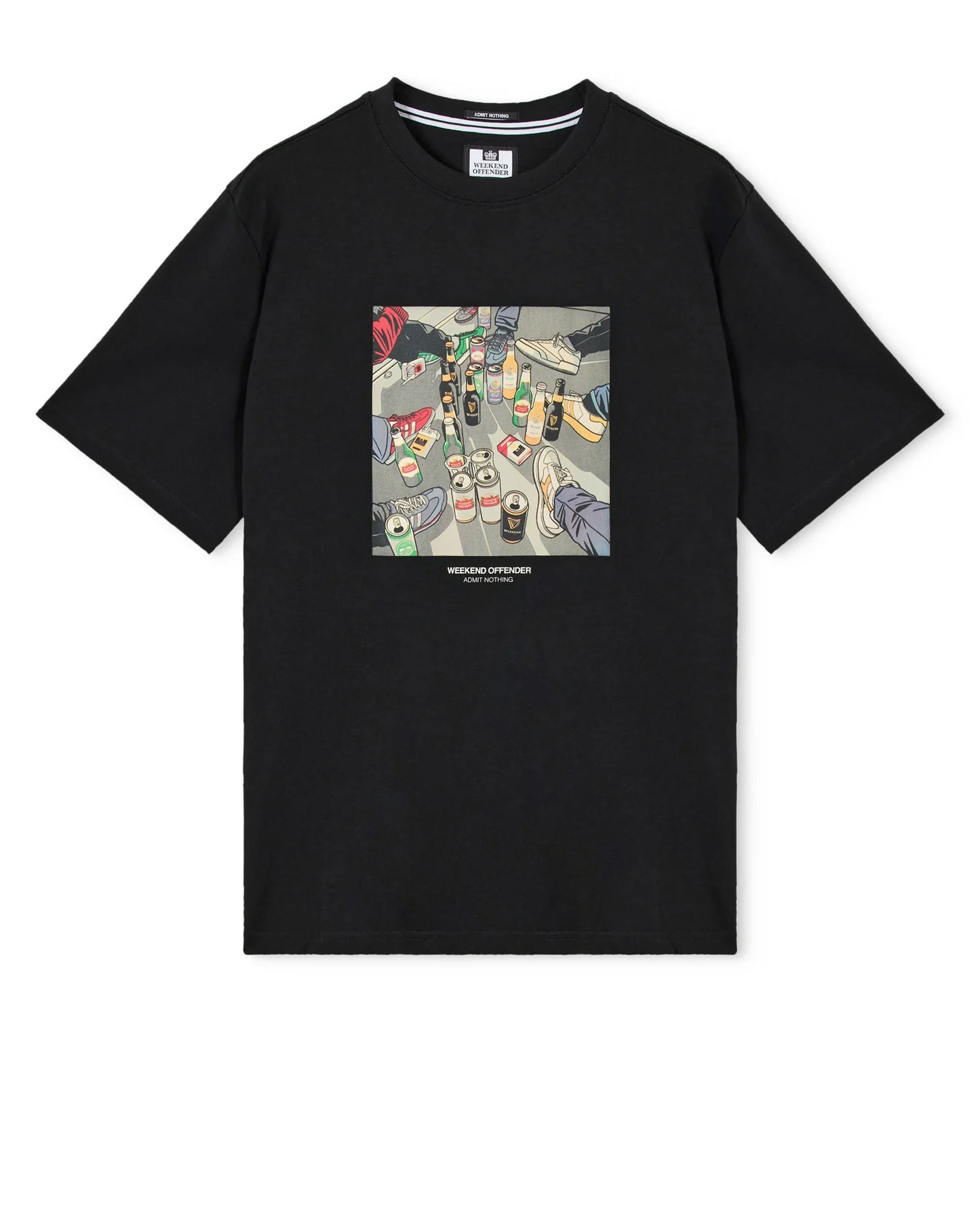 Weekend Offender Imbibo Graphic T-Shirt Black