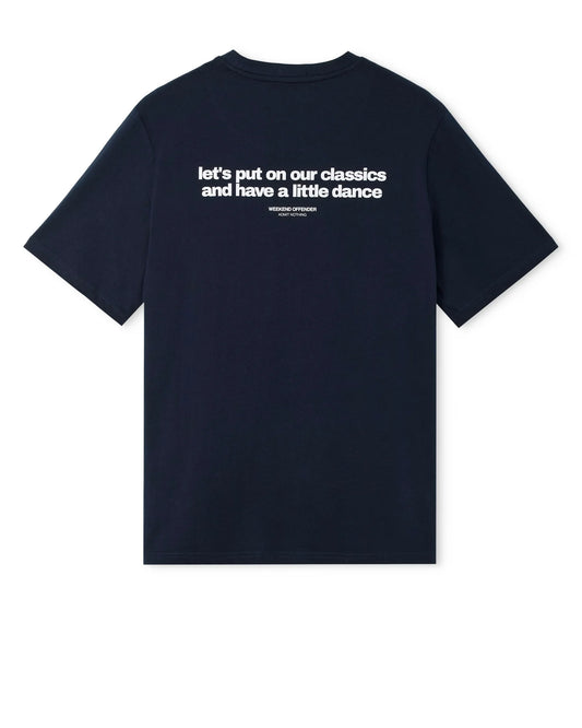 Weekend Offender Classicus Graphic T-Shirt Navy