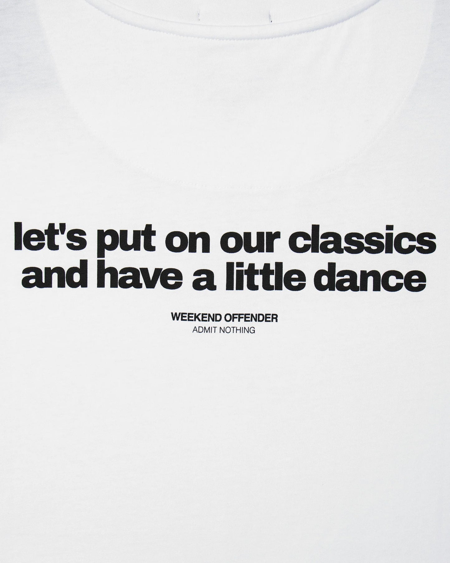 Weekend Offender Classicus Graphic T-Shirt White