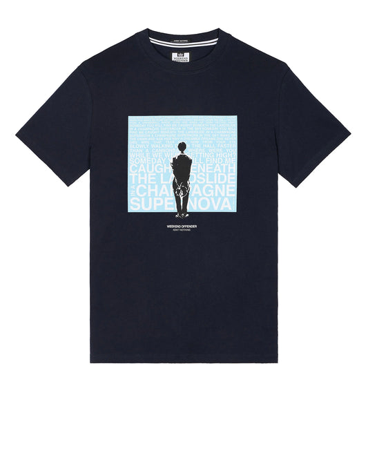 Weekend Offender Supernova T-shirt in Navy