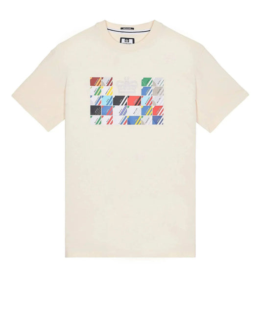 Weekend offender Alpha Tee in Ivory