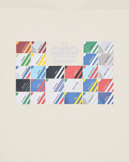 Weekend offender Alpha Tee in Ivory