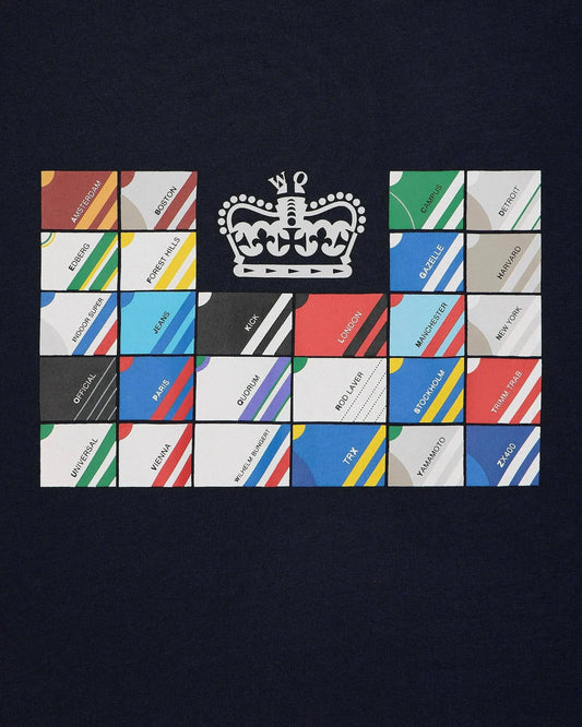 Weekend offender Alpha Tee in Navy - RD1 Clothing