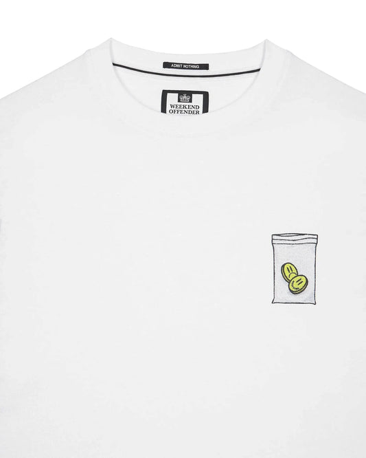 Weekend Offender Smarsh Tee White - RD1 Clothing