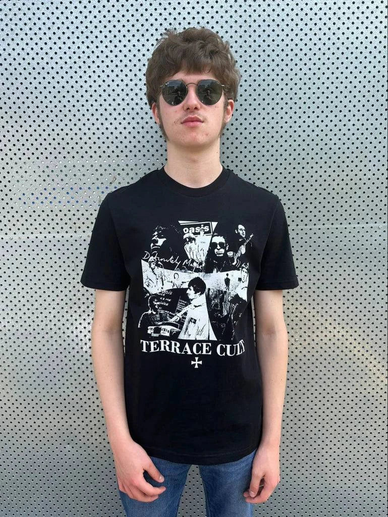 Terrace Cult R Kid T-shirt Black - RD1 Clothing