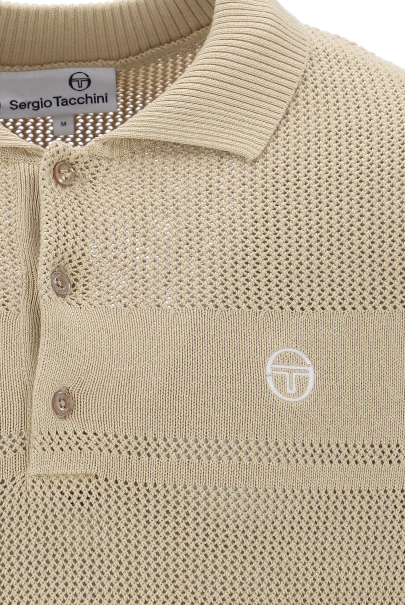 Sergio Tacchini Sabino Knitted Polo Shirt in Mojave Desert - RD1 Clothing