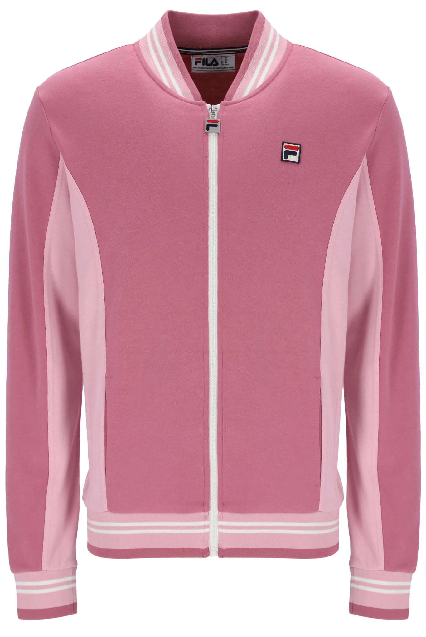 Fila Settanta Track Top in Heather Rose