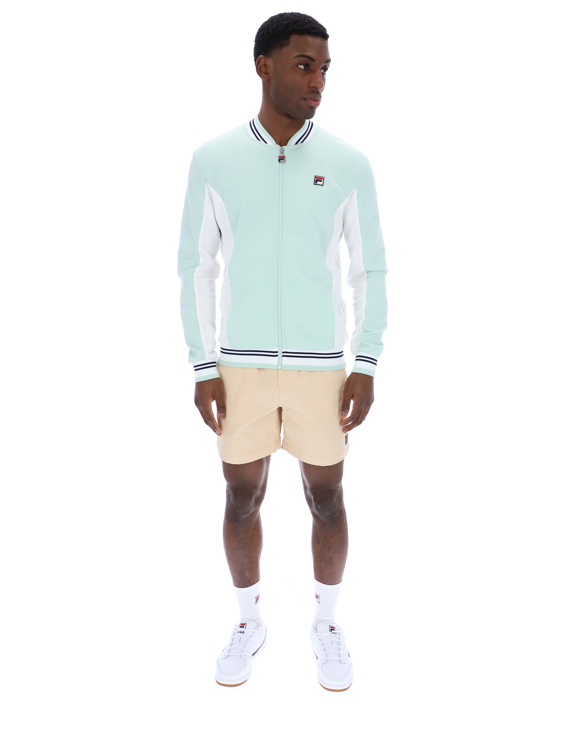 Fila Vintage Settanta Track Top Surf Spray/White/Navy - RD1 Clothing