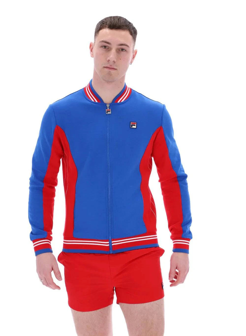 Fila Settanta Track Top Turkish Sea/Fila Navy/White - RD1 Clothing