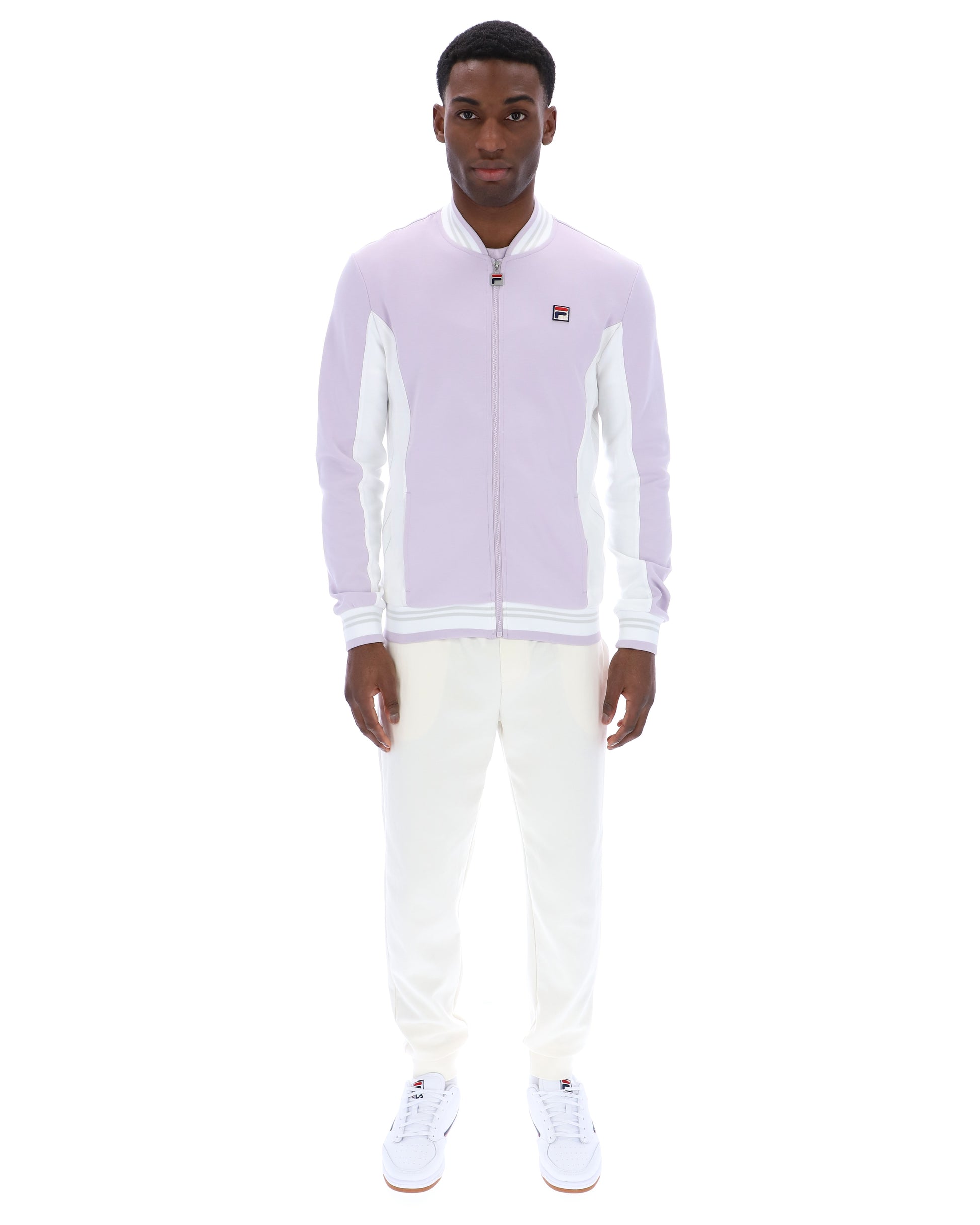 Fila Vintage Settanta Track Top Misty Lilac/Dawn Blue/White - RD1 Clothing