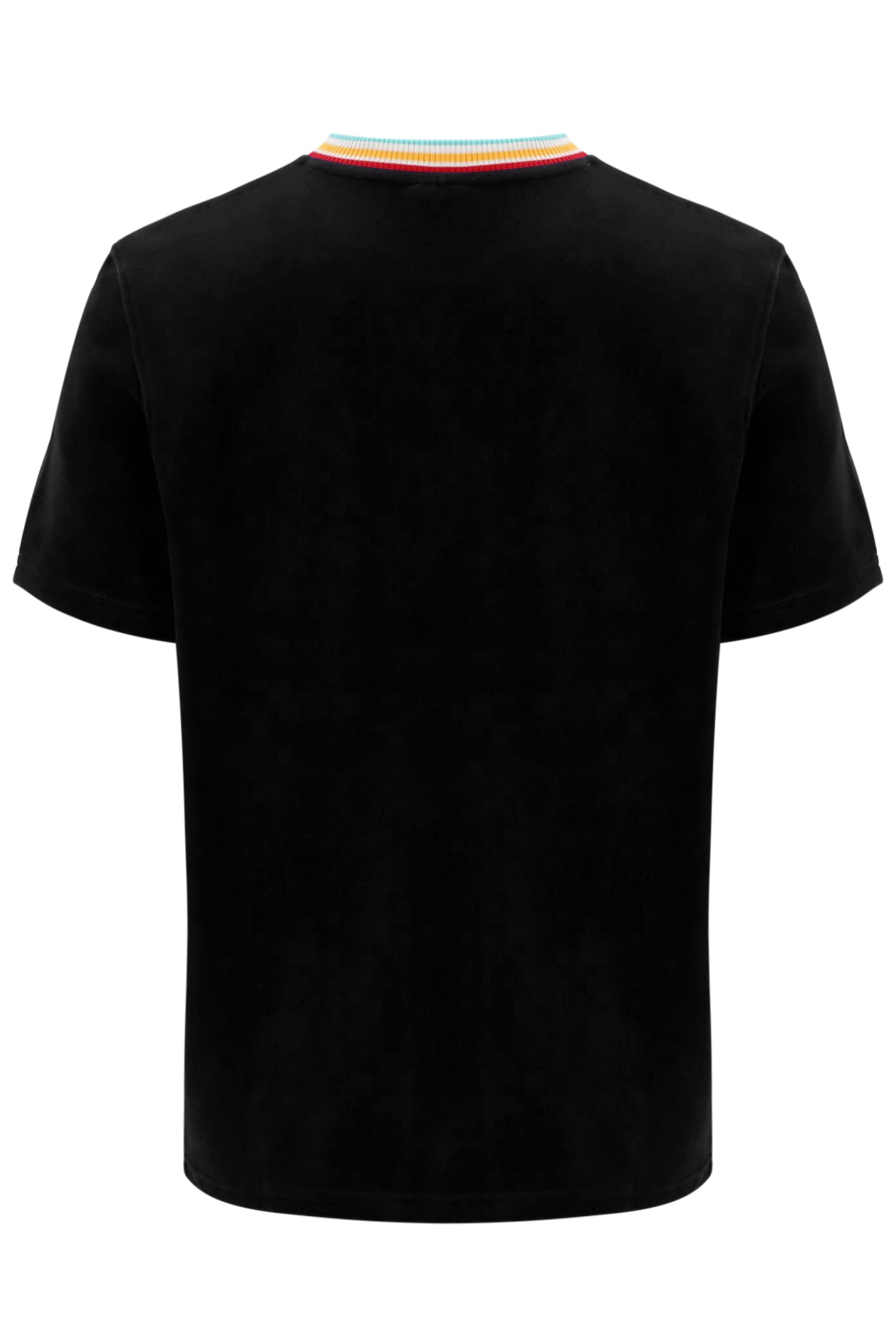 Sergio Tacchini Slice Velour T-shirt in Black