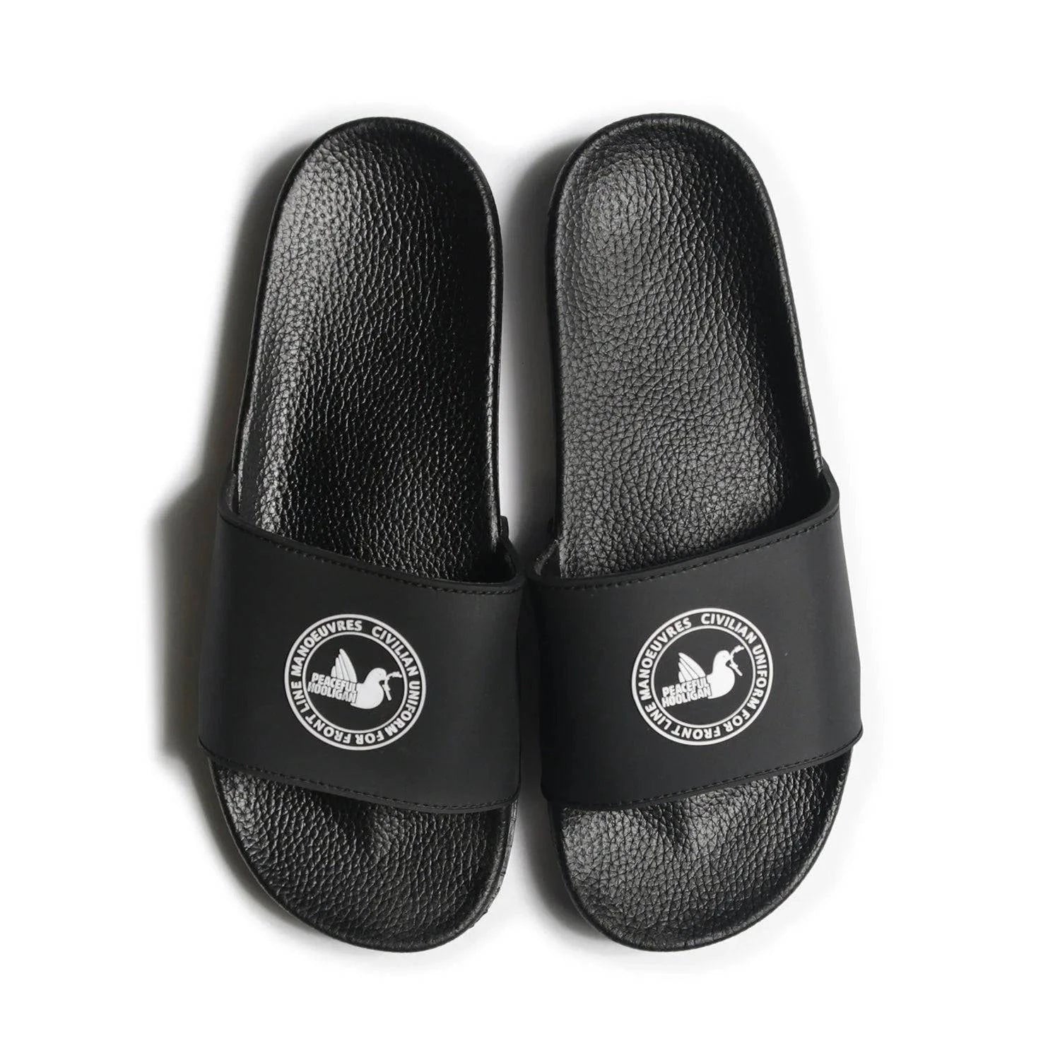 Peaceful Hooligan Civilian Sliders Black - RD1 Clothing