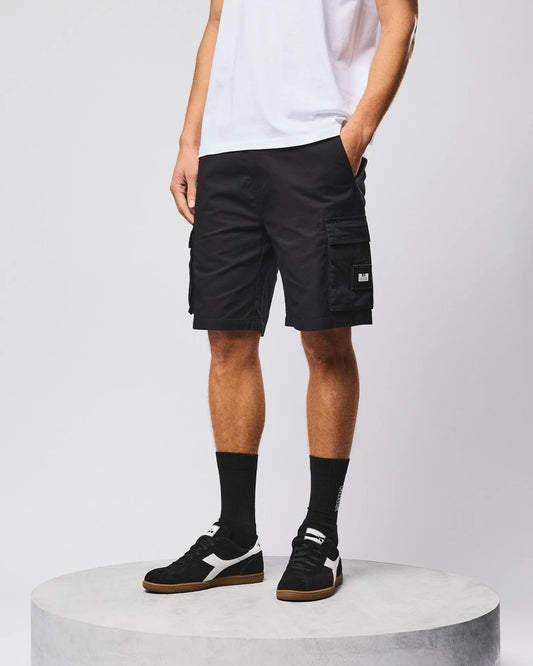 Weekend Offender Mascia Cargo Short Black - RD1 Clothing
