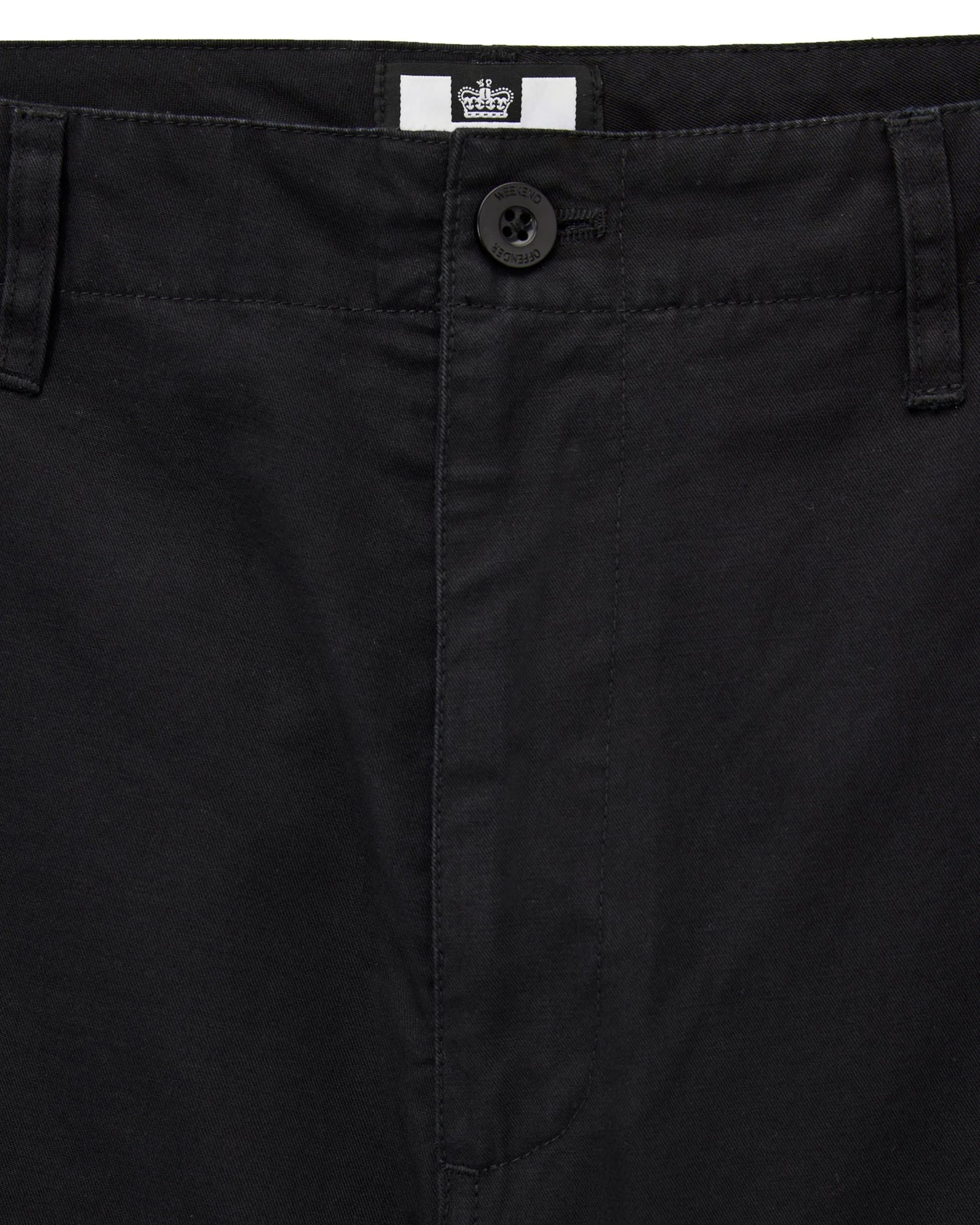 Weekend Offender Mascia Cargo Short Black - RD1 Clothing