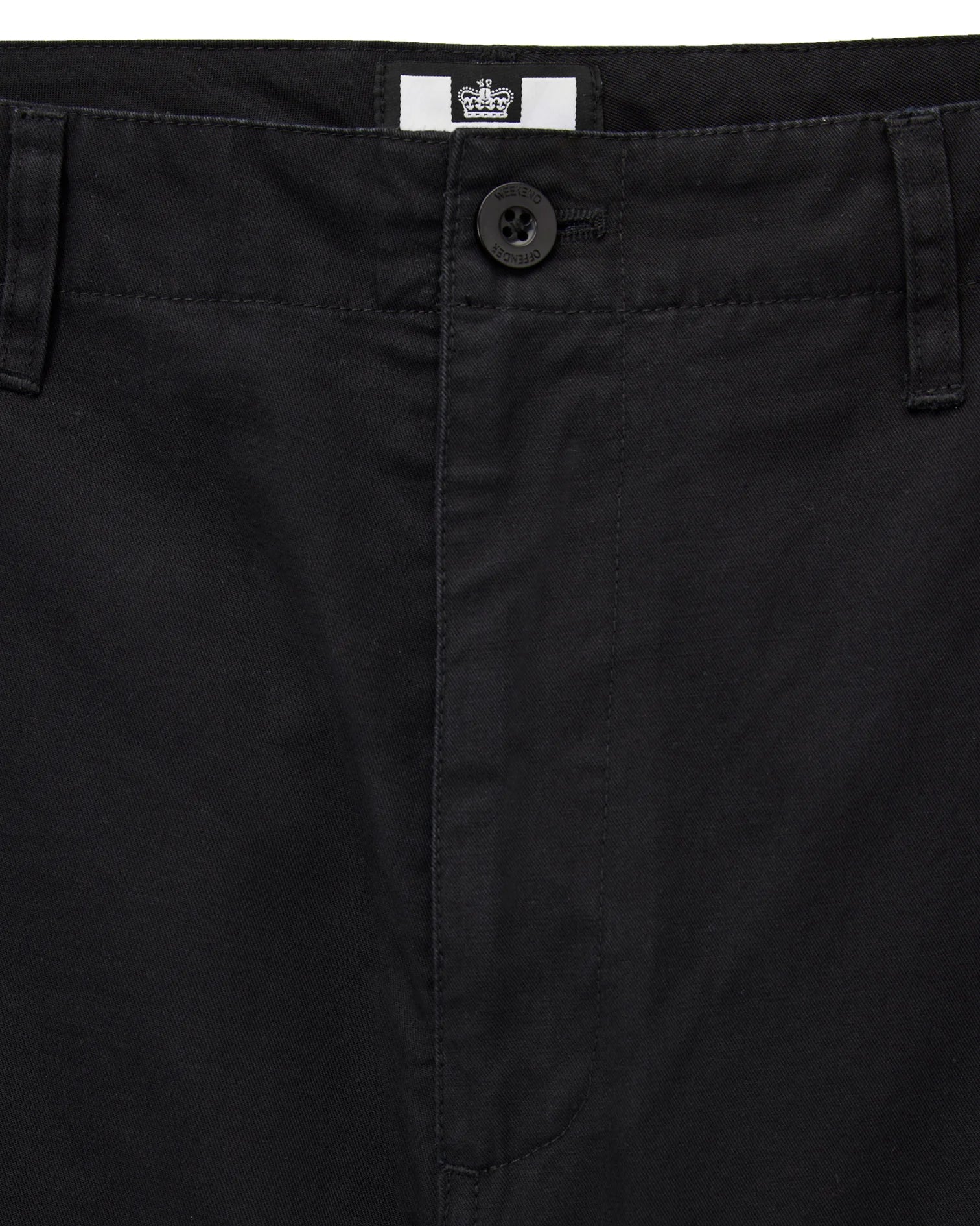 Weekend Offender Mascia Cargo Short Black - RD1 Clothing