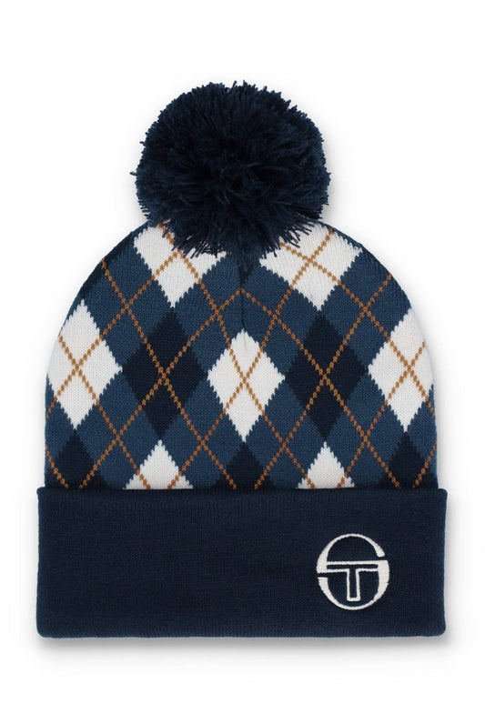 Sergio Tacchini Hamilton Beanie Hat Navy - RD1 Clothing