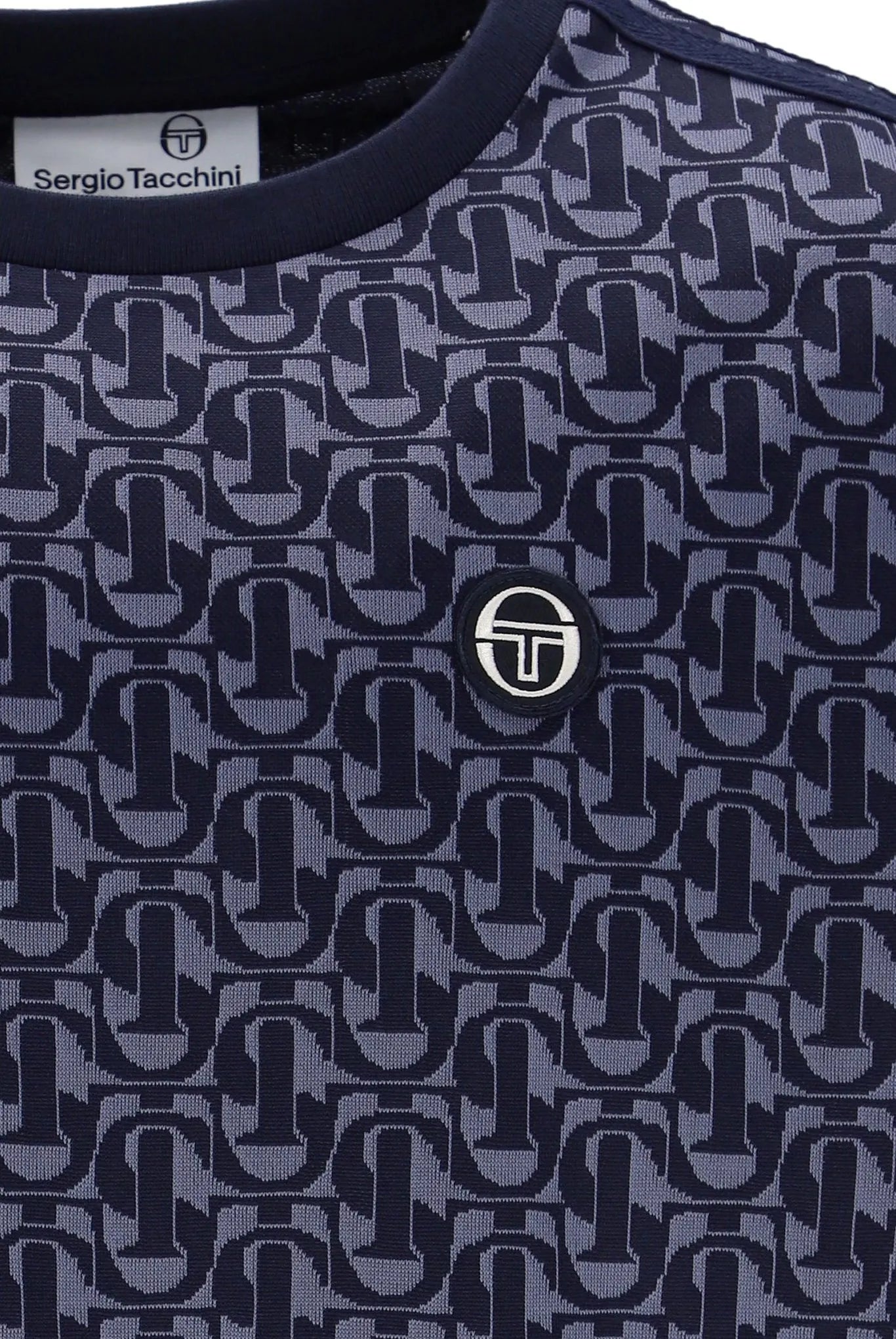 Sergio Tacchini Rene Mono T-Shirt In Maritime Blue