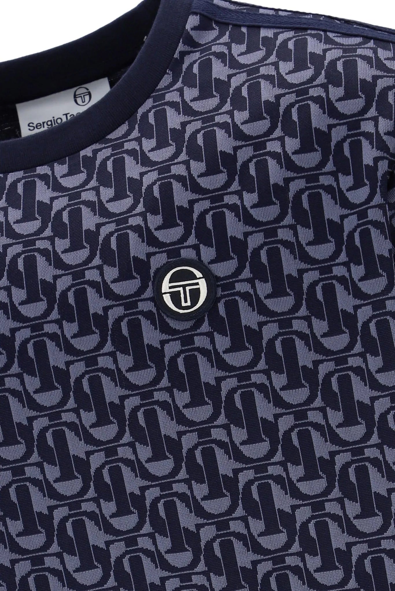 Sergio Tacchini Rene Mono T-Shirt In Maritime Blue