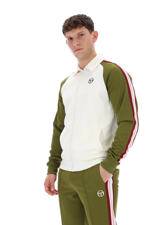 Sergio Tacchini Renshaw Track Top Gardenia/Avocado - RD1 Clothing