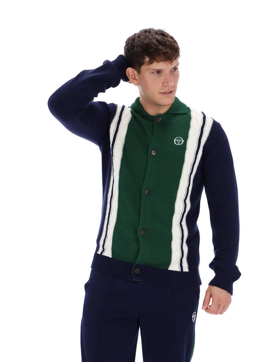 Sergio Tacchini Bruni Knit Maritime Blue/Gardenia/Eden - RD1 Clothing