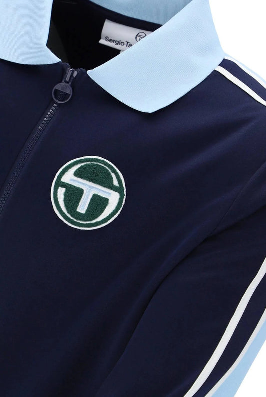 Sergio Tacchini Monte Track Top In Maritime Blue