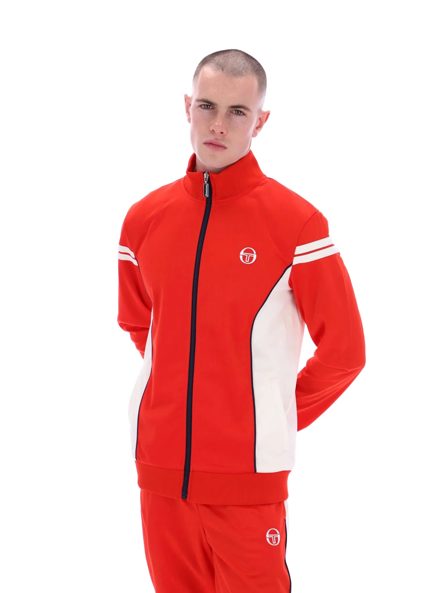 Sergio Tacchini Fjord Track Top In Adrenaline Rush