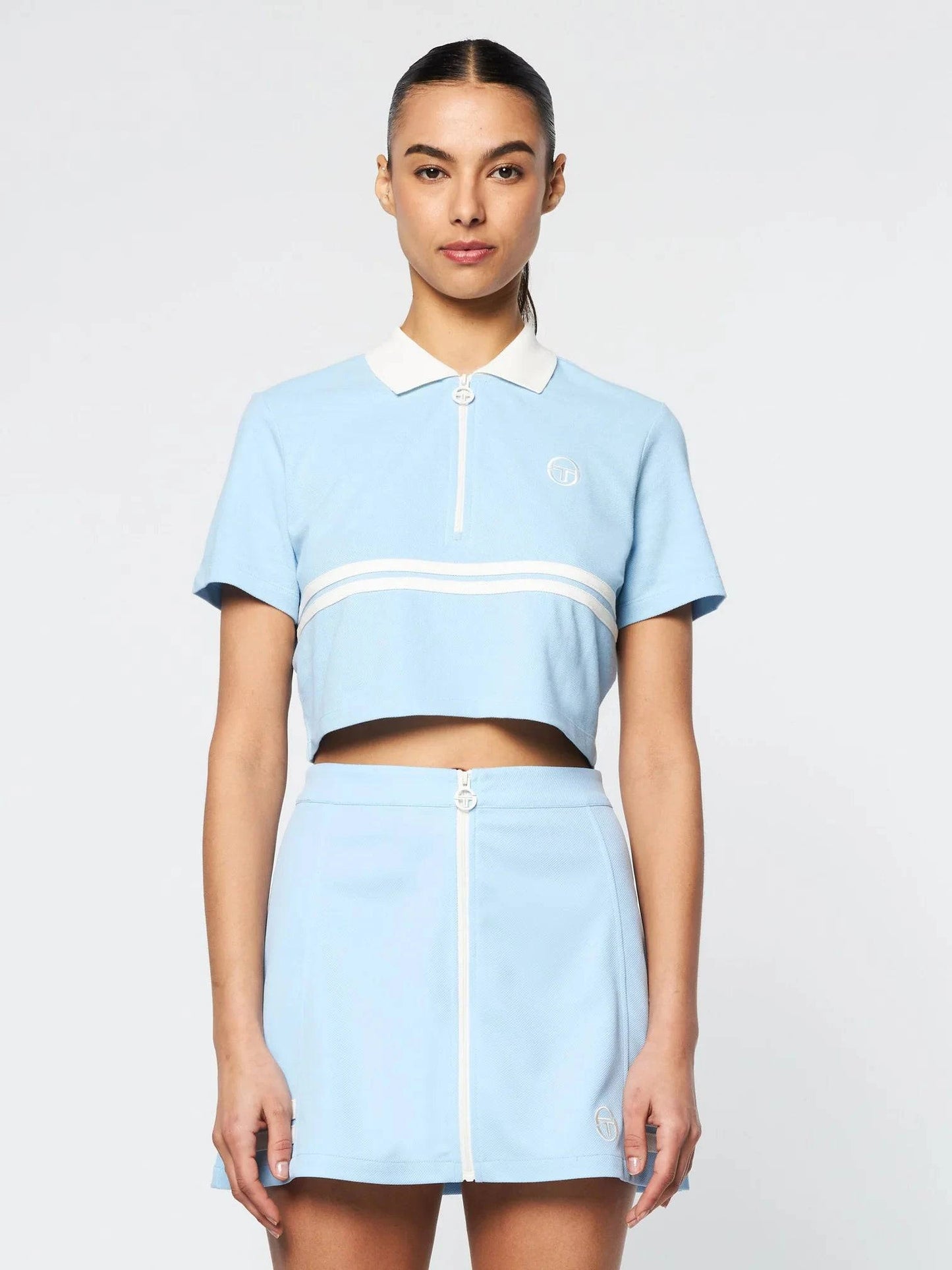 Sergio Tacchini Miss Supermac Polo Shirt Clear Sky - RD1 Clothing