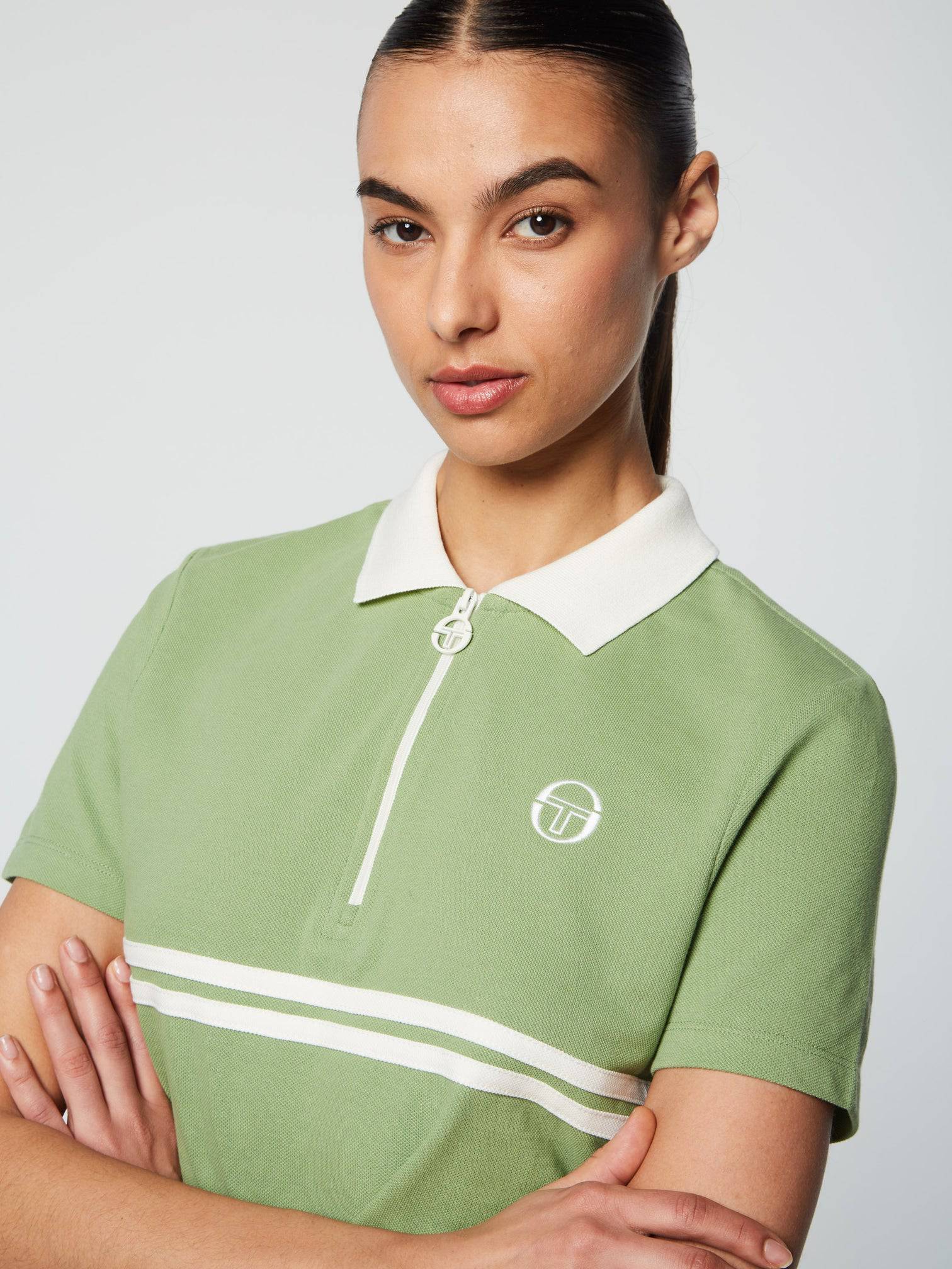 Sergio Tacchini Miss Supermac Polo Shirt Jade Green - RD1 Clothing