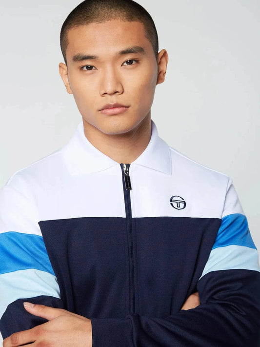 Sergio Tacchini Tomme Track Top Maritime Blue