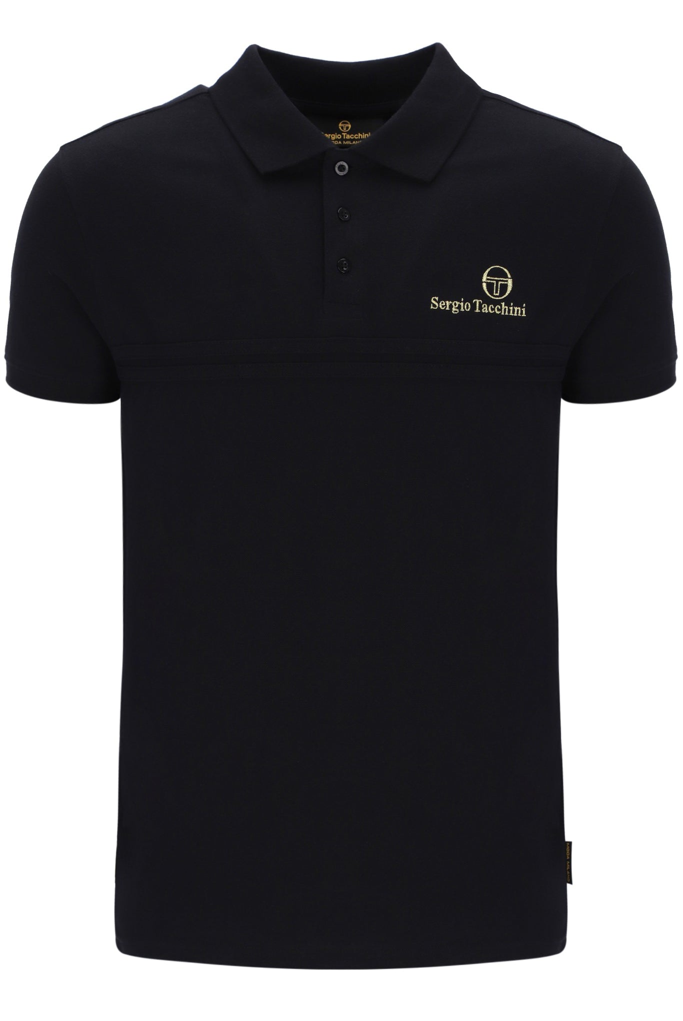 Sergio Tacchini Supermac Primo Polo Black Gold - RD1 Clothing