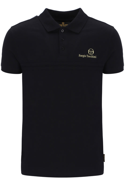 Sergio Tacchini Supermac Primo Polo Black Gold - RD1 Clothing